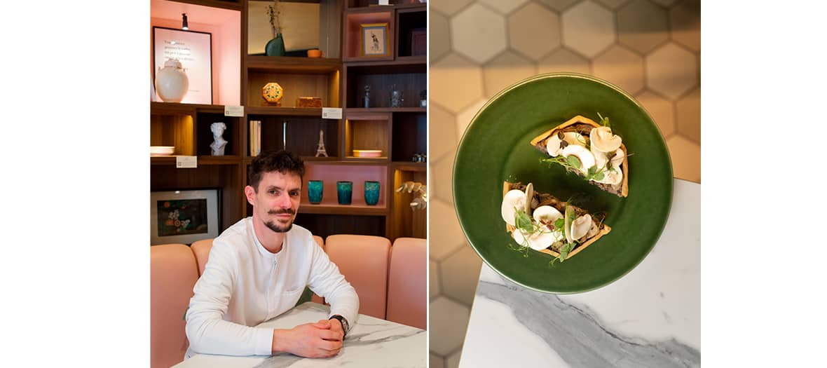 The Nectar restaurant chef Aurélien Lasjuilliarias