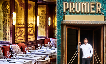 Le restaurant Prunier avec Yannick Alleno 