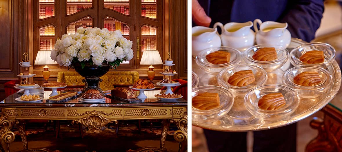 The Proust tea room at the Ritz Paris