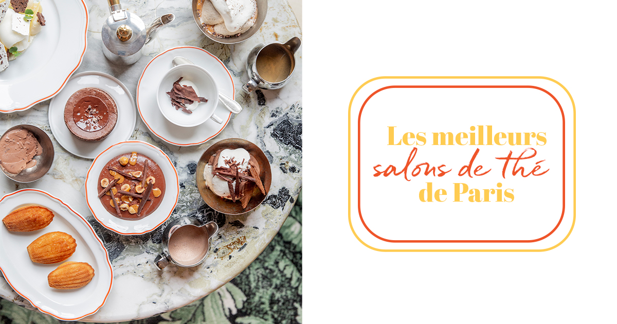 Les plus beaux salons de thé de Paris