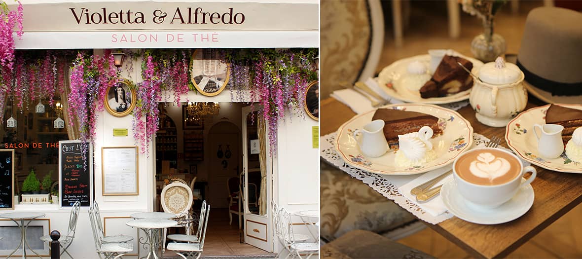 The Violetta & Alfredo tea room