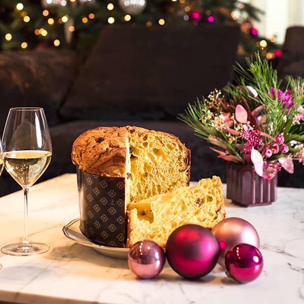 The panettone from Bulgari hotel