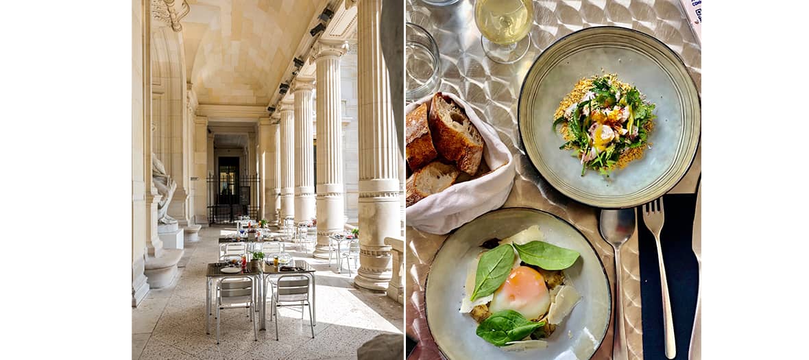 Les petites mains restaurant terrace