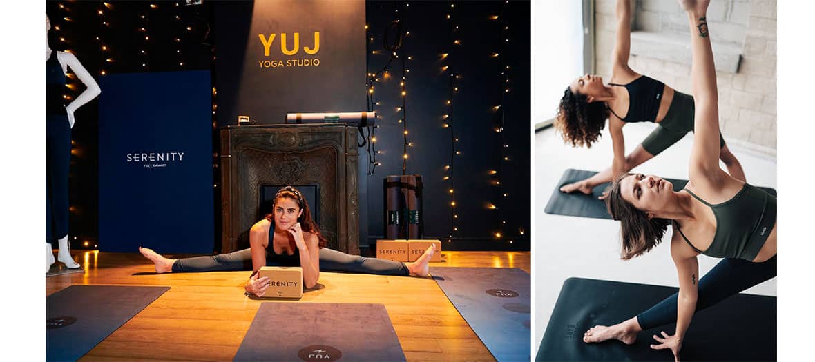 Le yuj yoga studio et circle yoga club à paris