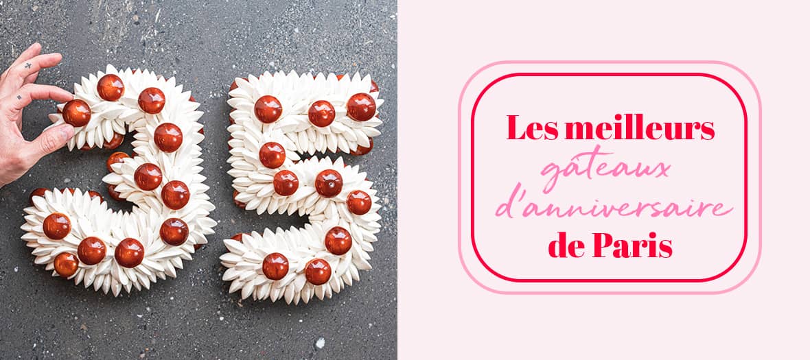 les meilleurs gâteaux d'anniversaire à Paris