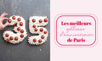 les meilleurs gâteaux d'anniversaire à Paris