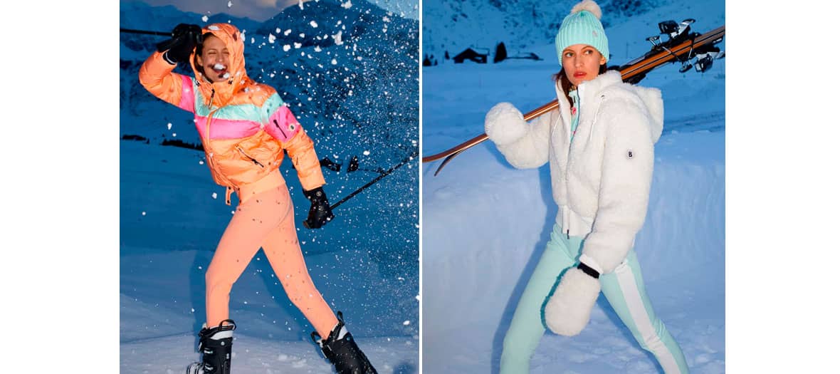 Costume de ski des années 80 pour hommes 