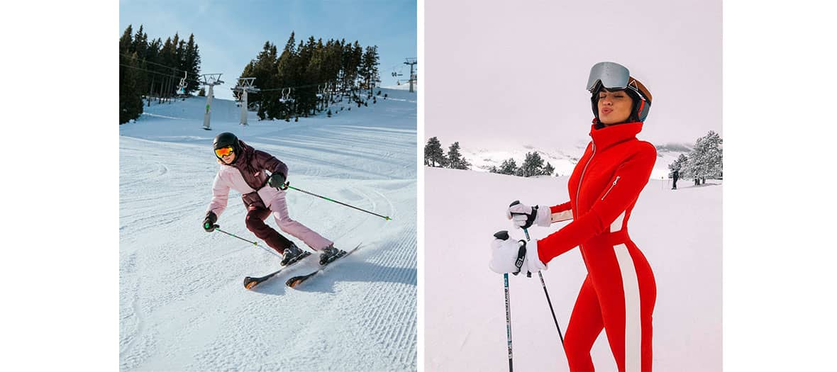 Ensemble de ski d'hiver 5 pièces pour femme, ensemble d'hiver
