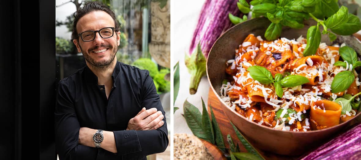 La recette de Pasta Caldi e Freddi du chef Simone Zanoni