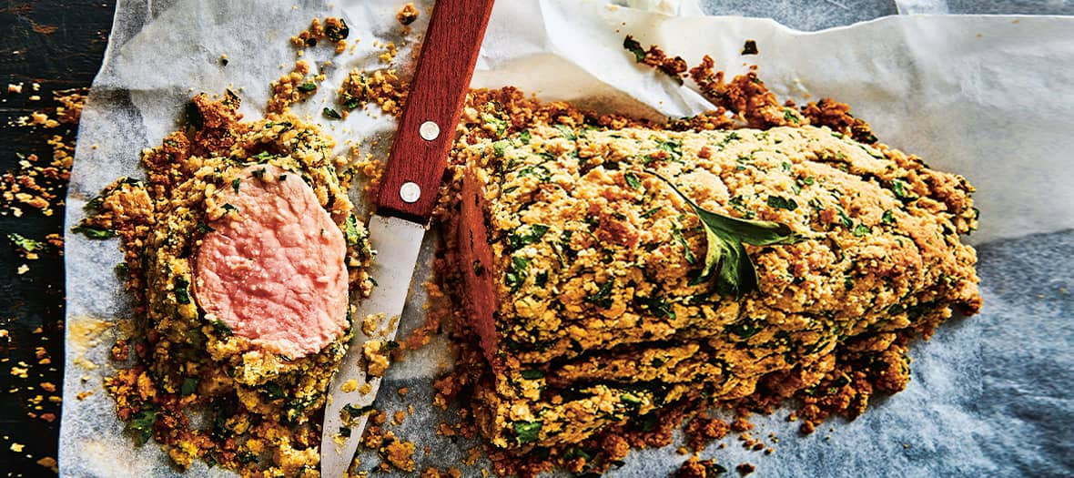 Filet Mignon En Croute Amandes