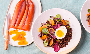 Salade Lentilles Poutargue