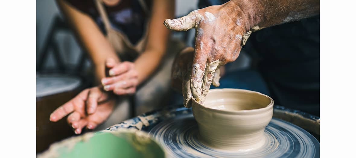 Pottery Classes at L'Atelier Terre & Feu