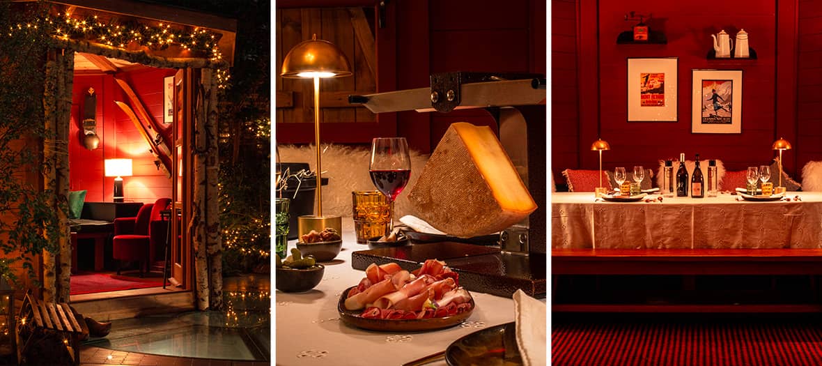 Raclette and fondue at Roch&Hotel spa