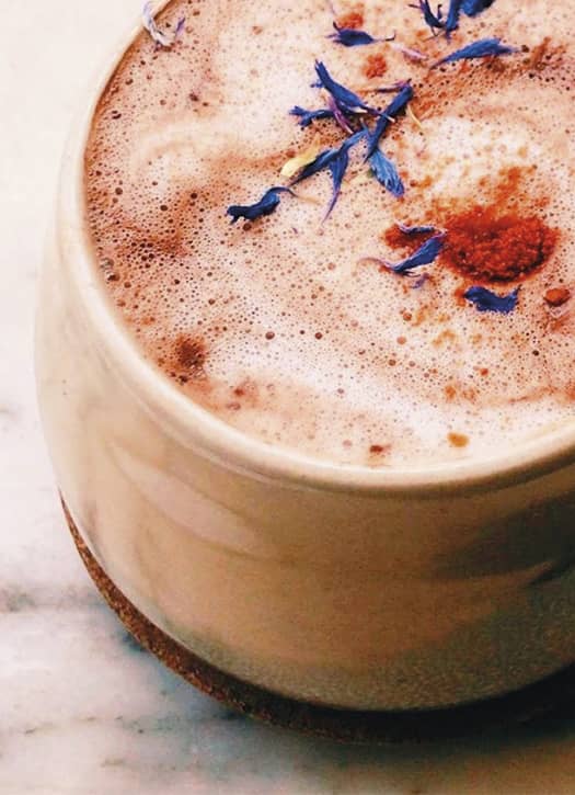 Have a hot chocolate at abattoir vegetal