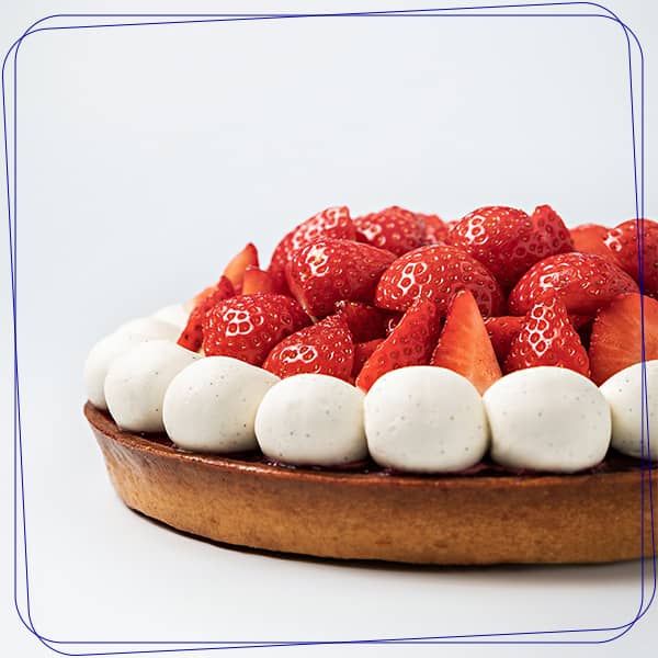 Cyril Lignac Strawberry tart