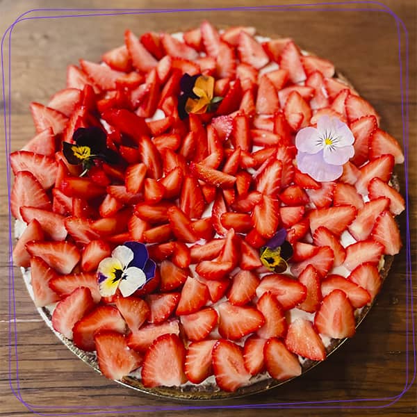 noglu Strawberry tart