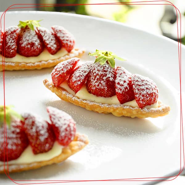 Sébastien Gaudard Strawberry tart