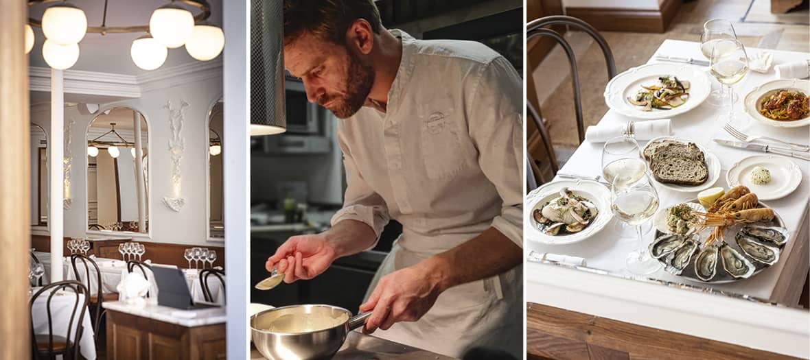 Le restaurant de poisson Mer Et Coquillage à Paris