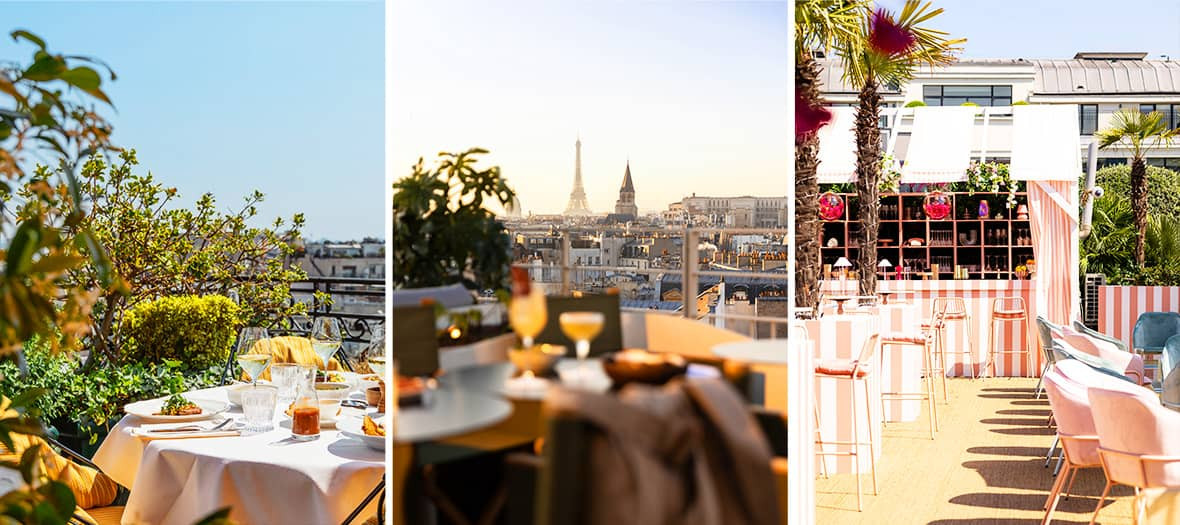 Un restaurant italien branché va s'installer sur le rooftop de la  Samaritaine