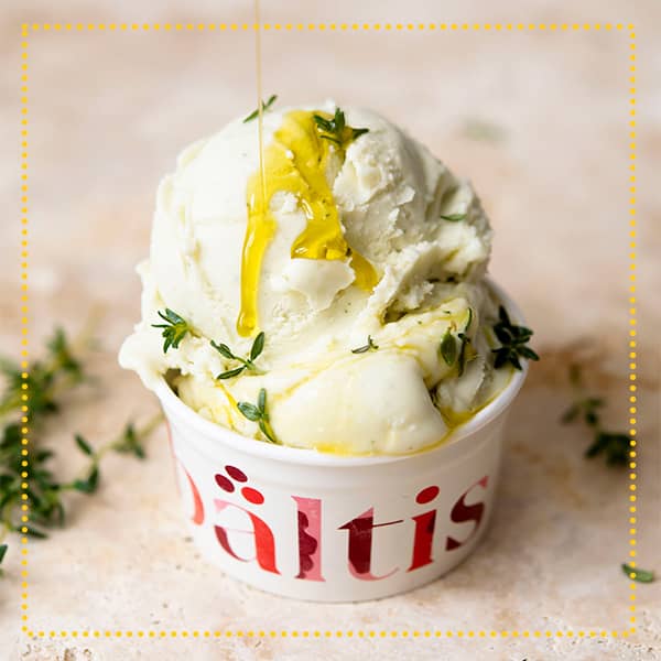 Ice cream from Baltis