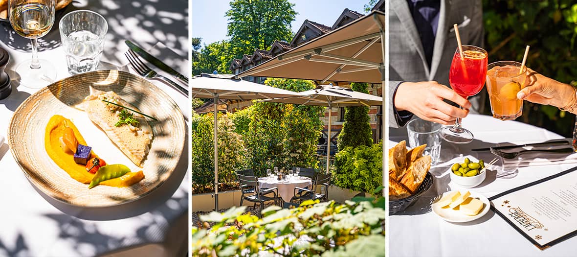 Auberge Du Bonheur Terrasse Paris