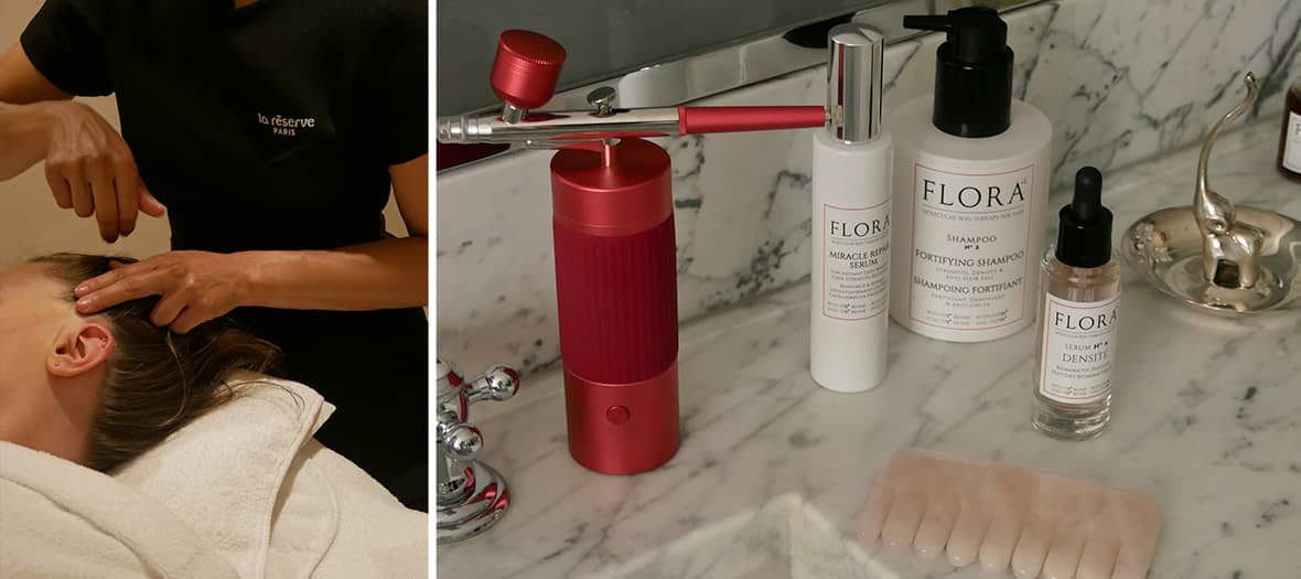 HairSpa by Flora hair institute in Paris