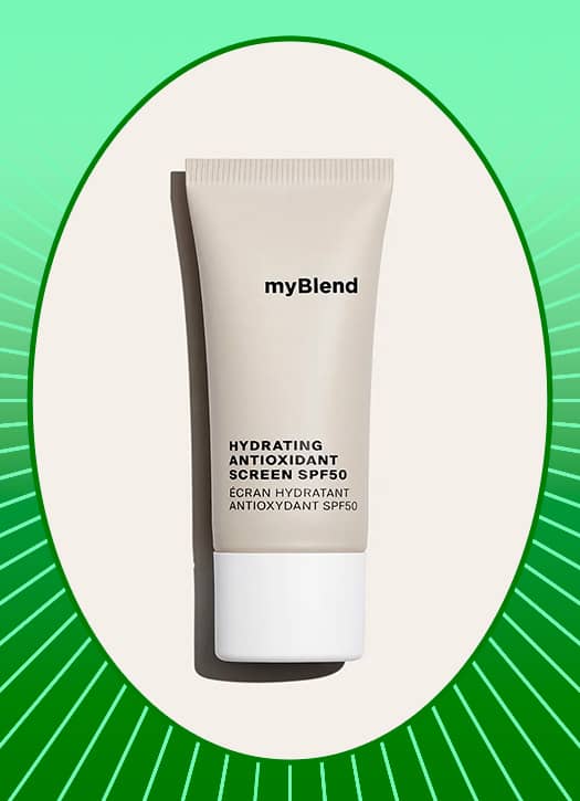 L'écran hydratant antioxydant SPF 50 de myBlend