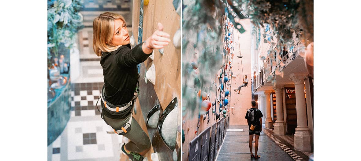 Climbing district fitness center un Paris