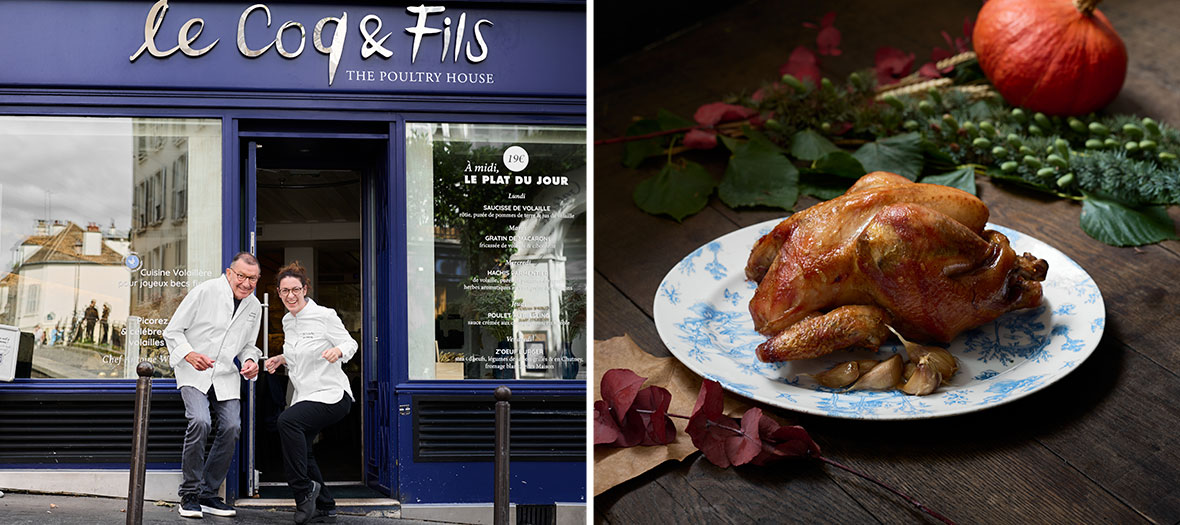 Celebrate Thanksgiving Le Coq & Fils in Paris