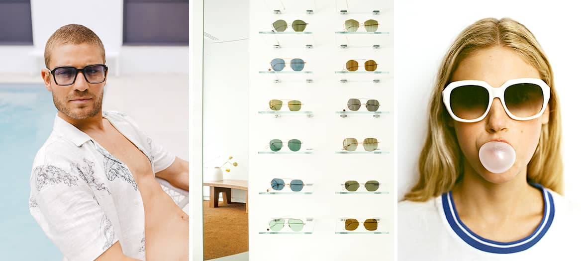 Porte-lunettes pour 8 paires de lunettes, porte-lunettes de soleil en bois  créatif, lunettes