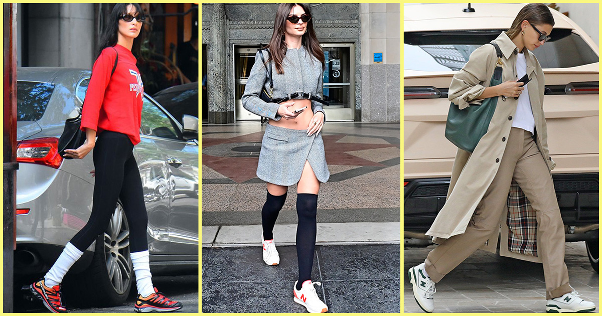 6 Popular Sneakers Celebrities are Wearing Nonstop  Who What Wear