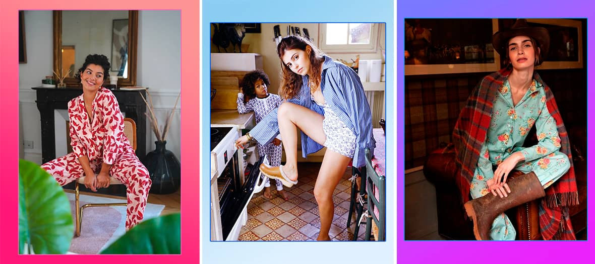 The most beautiful pajamas to show off at home