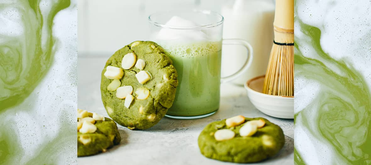 Cookie Matcha Chocolat Blanc