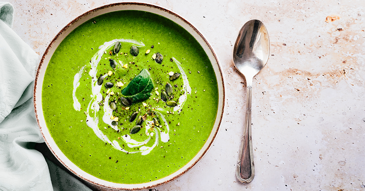 Comment faire une soupe aux épinards