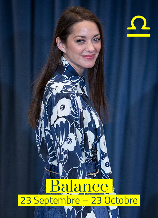 Marion Cotillard est Balance