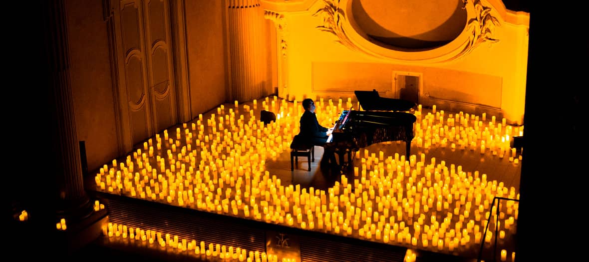 Candlelight concert in Paris
