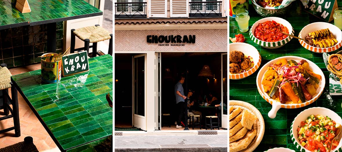 Le restaurant Marocain Choukran à Paris