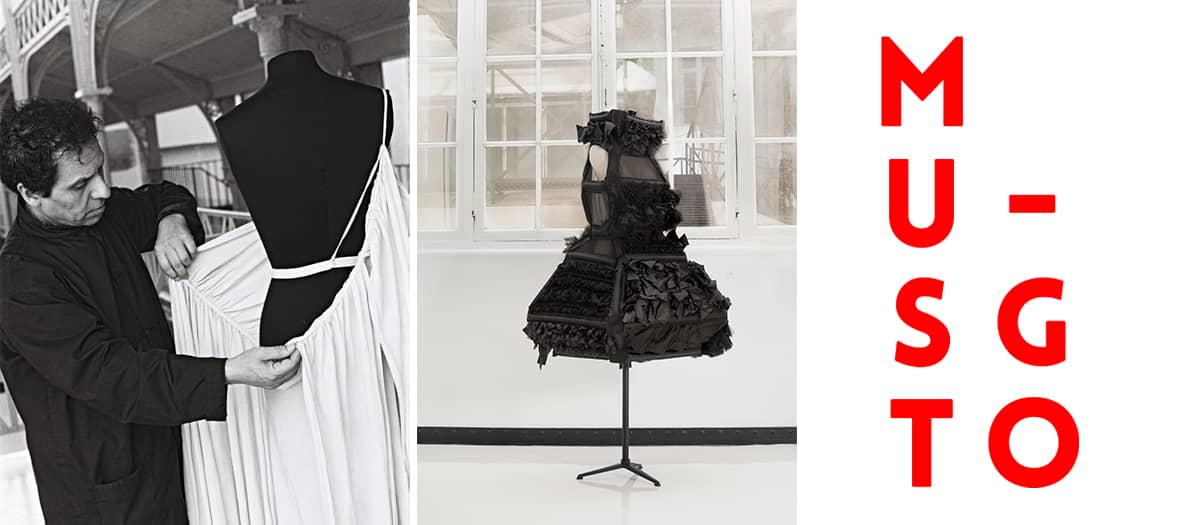 Expo of Azzedine Alaia and Cristobal Balenciaga dresses