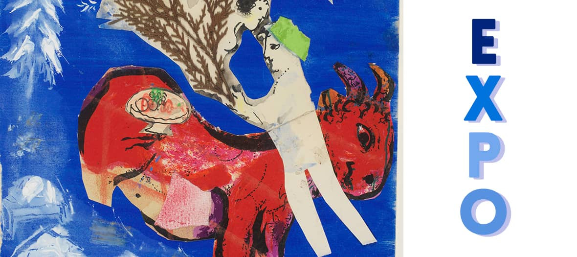 The Chagall expo at the Pompidou Museum
