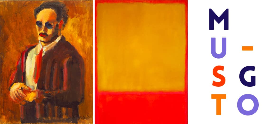 Mark Rothko cultural exhibition at the Louis Vuitton Fundation 