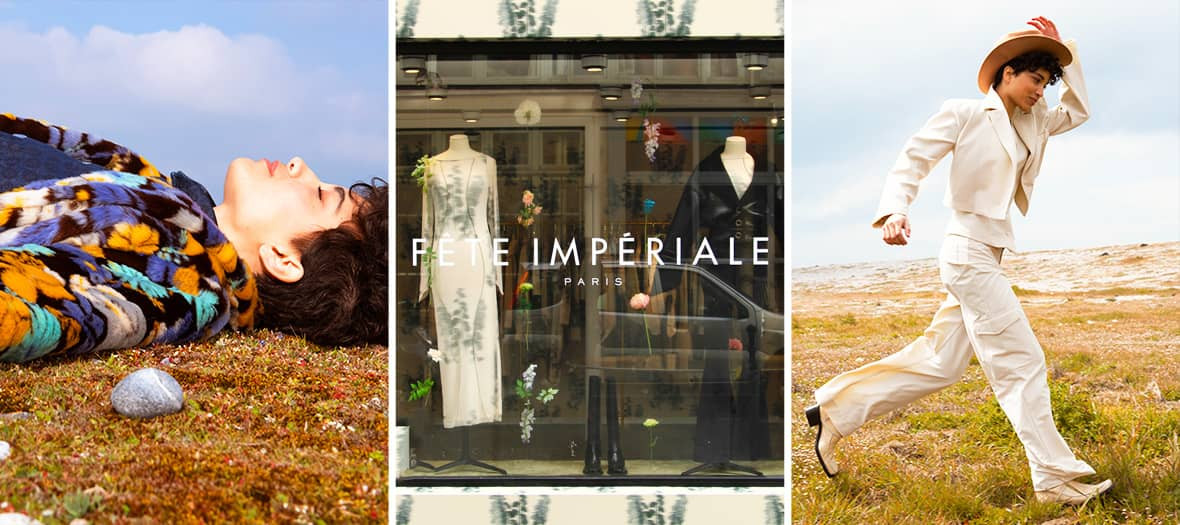 The Fête impériale fashion shop