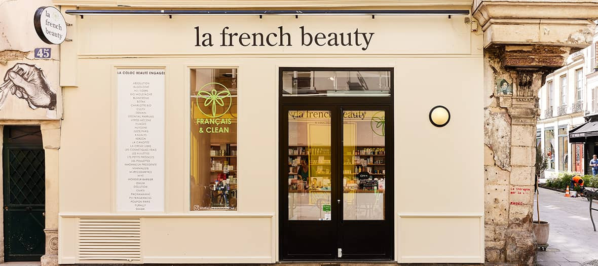 The french beauty boutique in Paris