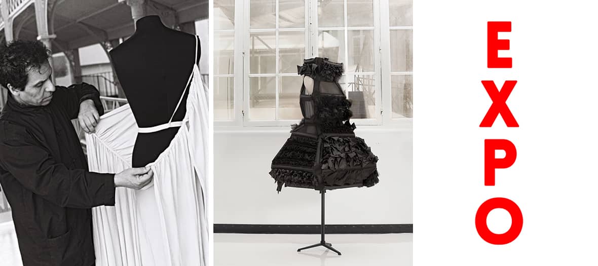 Exposition des coutures d'Alaia Balenciaga et Cristobal Balenciaga