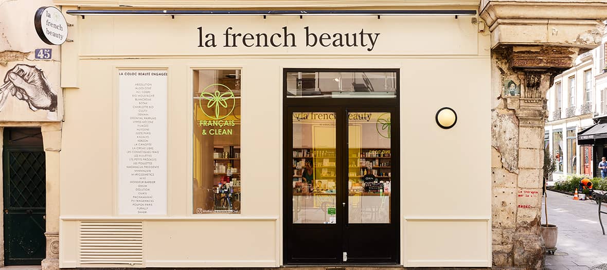 The french beauty boutique in Paris