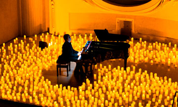 Candlelight concert in Paris