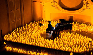 Candlelight concert in Paris