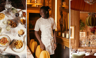 The Lafayette's restaurant by Mory Sako in Paris 