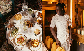 Le restaurant Lafayette's par Mory Sako.