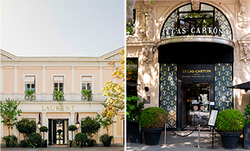 The reopening of the trendy restaurant Luca Carton, the Espadon at the Ritz and Laurent in Paris.