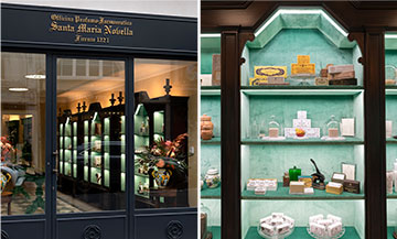 La parfumerie Santa Maria Novella à Paris